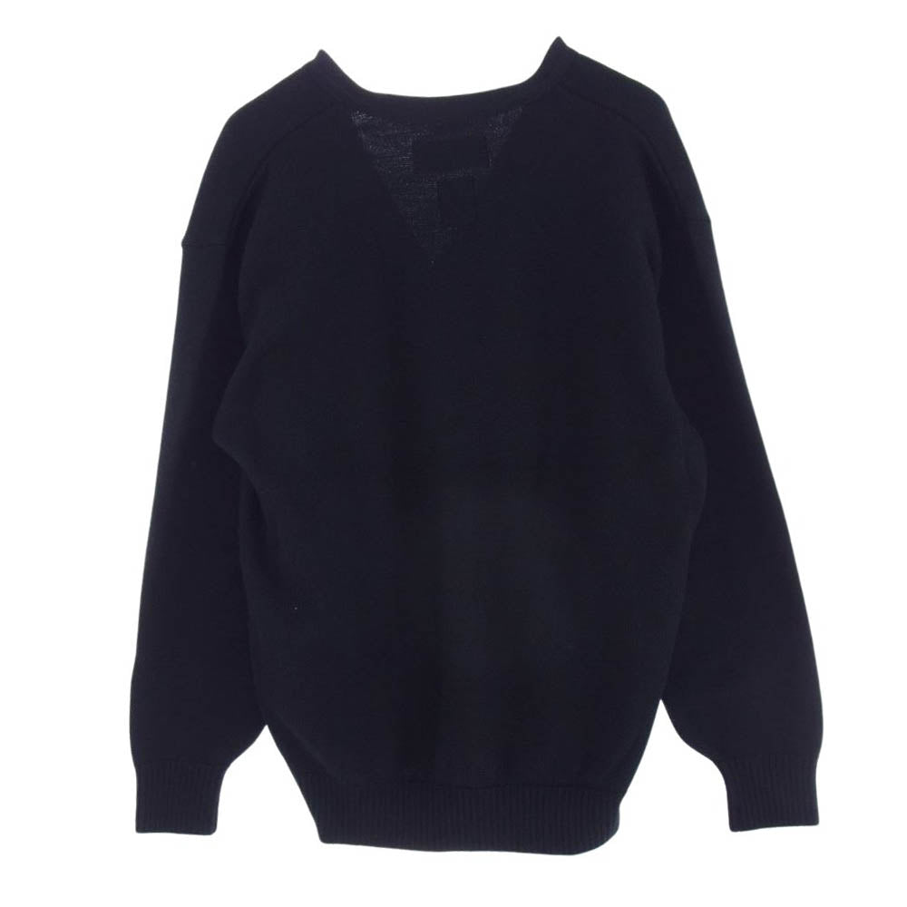 WACKO MARIA ワコマリア HIGHTIMES-WM-KN03 High Times Classic Knit Cardigan ハイタイムズ クラシック ニット カーディガン ブラック系 M【新古品】【未使用】【中古】