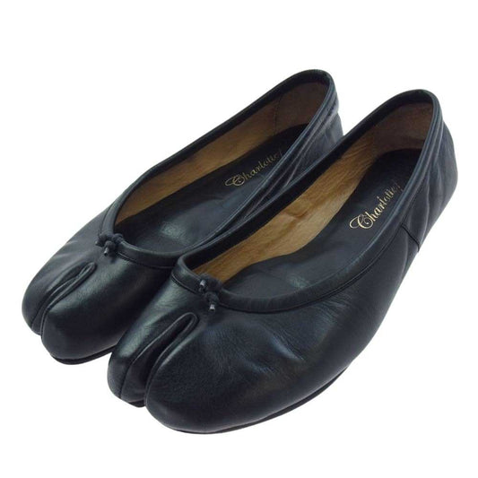 MAISON MARGIELA メゾンマルジェラ TABI 足袋 バレエ シューズ ブラック系 36【中古】