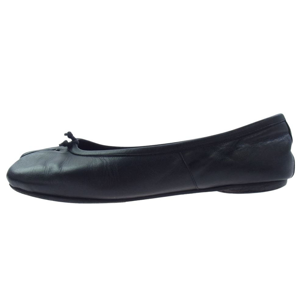 MAISON MARGIELA メゾンマルジェラ TABI 足袋 バレエ シューズ ブラック系 36【中古】