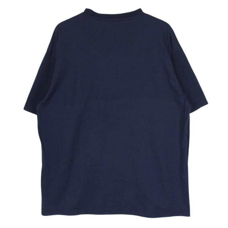 ボーディ BD10006 CASHMERE100 TEE カシミヤ カシミア クルーネック 無地 半袖 Tシャツ ネイビー系 2【中古】