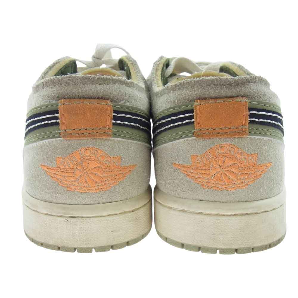 NIKE AIR JORDAN ナイキ ジョーダン FD6819-300 Air Jordan 1 Low SE Craft Light Olive Black AJ1 エアジョーダン ロー クラフト ライトオリーブ ブラック スニーカー グリーン系 26cm【中古】