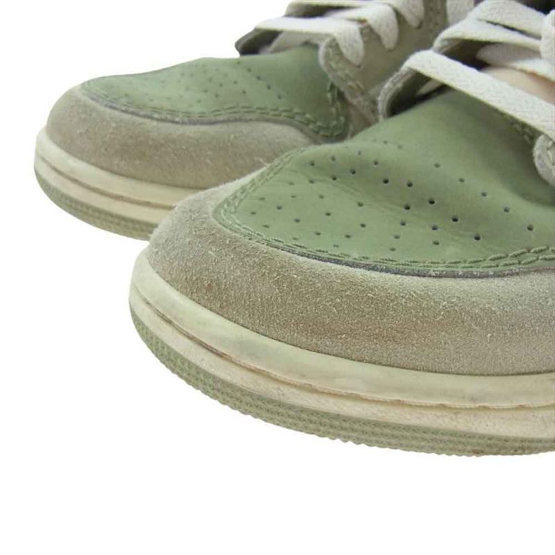 NIKE AIR JORDAN ナイキ ジョーダン FD6819-300 Air Jordan 1 Low SE Craft Light Olive Black AJ1 エアジョーダン ロー クラフト ライトオリーブ ブラック スニーカー グリーン系 26cm【中古】