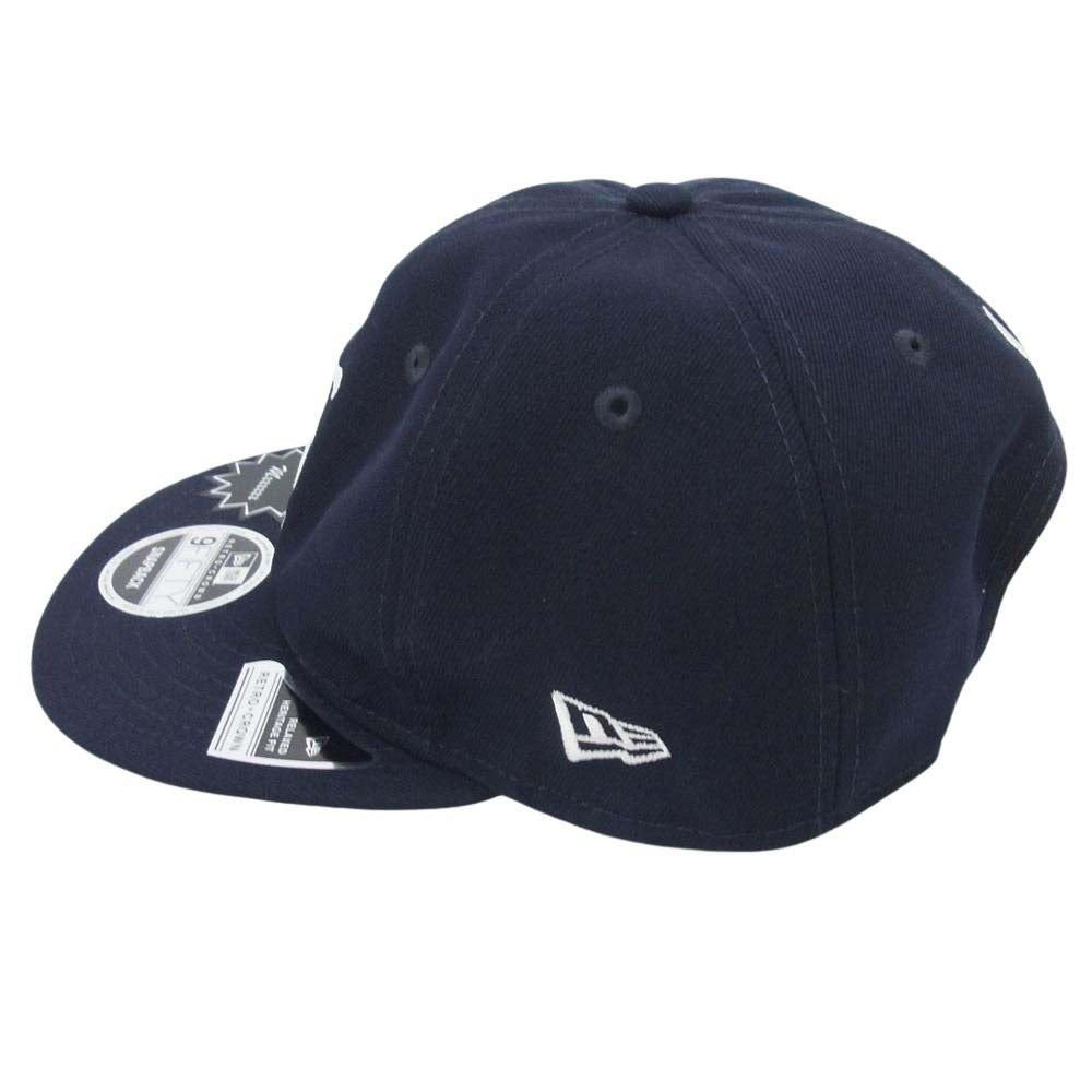 SAINT MICHAEL セントマイケル 24SS × New Era MX NE CAP ニューエラ ロゴ刺繍 ベースボールキャップ ネイビー系【中古】