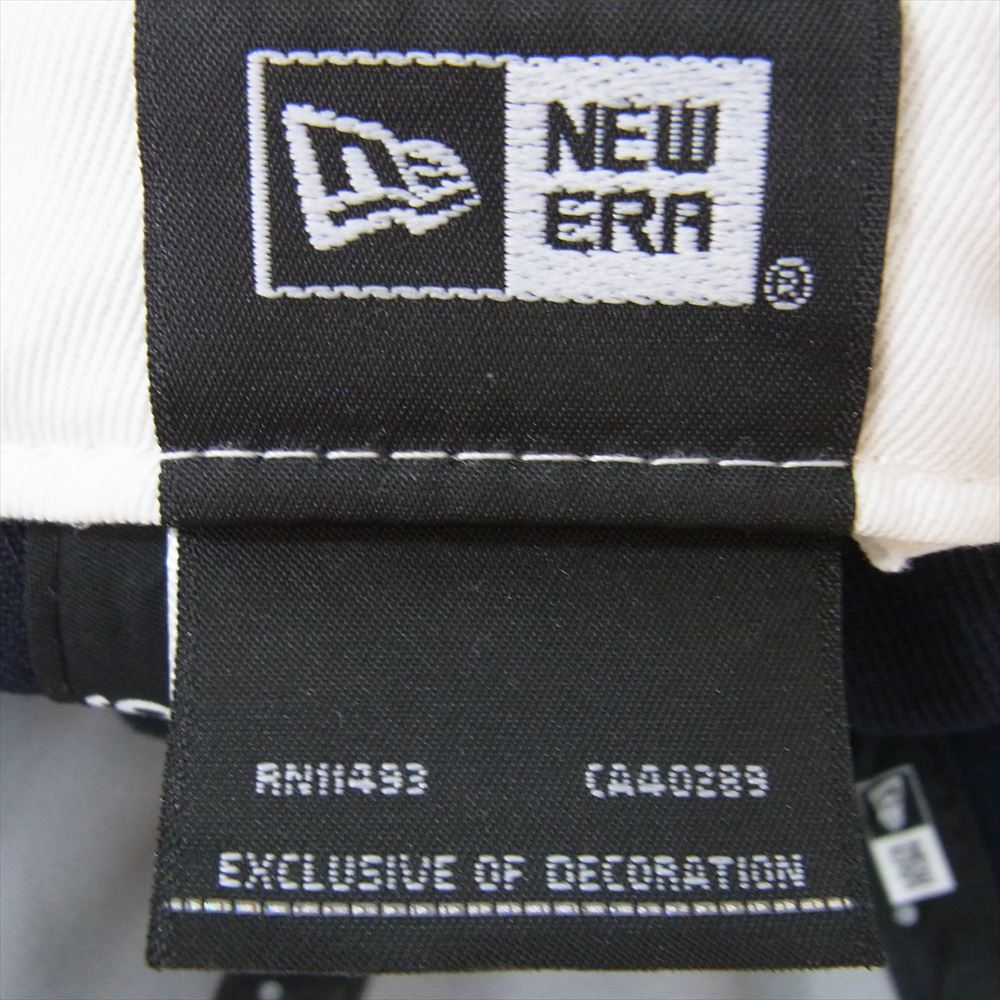 SAINT MICHAEL セントマイケル 24SS × New Era MX NE CAP ニューエラ ロゴ刺繍 ベースボールキャップ ネイビー系【中古】