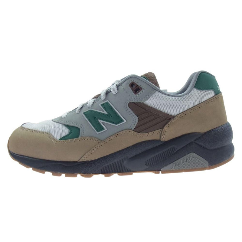 NEW BALANCE ニューバランス MT580AM2 × atmos WOOD ESCAPE アトモス ローカット スニーカー グレー系 ブラウン系 グリーン系 28cm【新古品】【未使用】【中古】