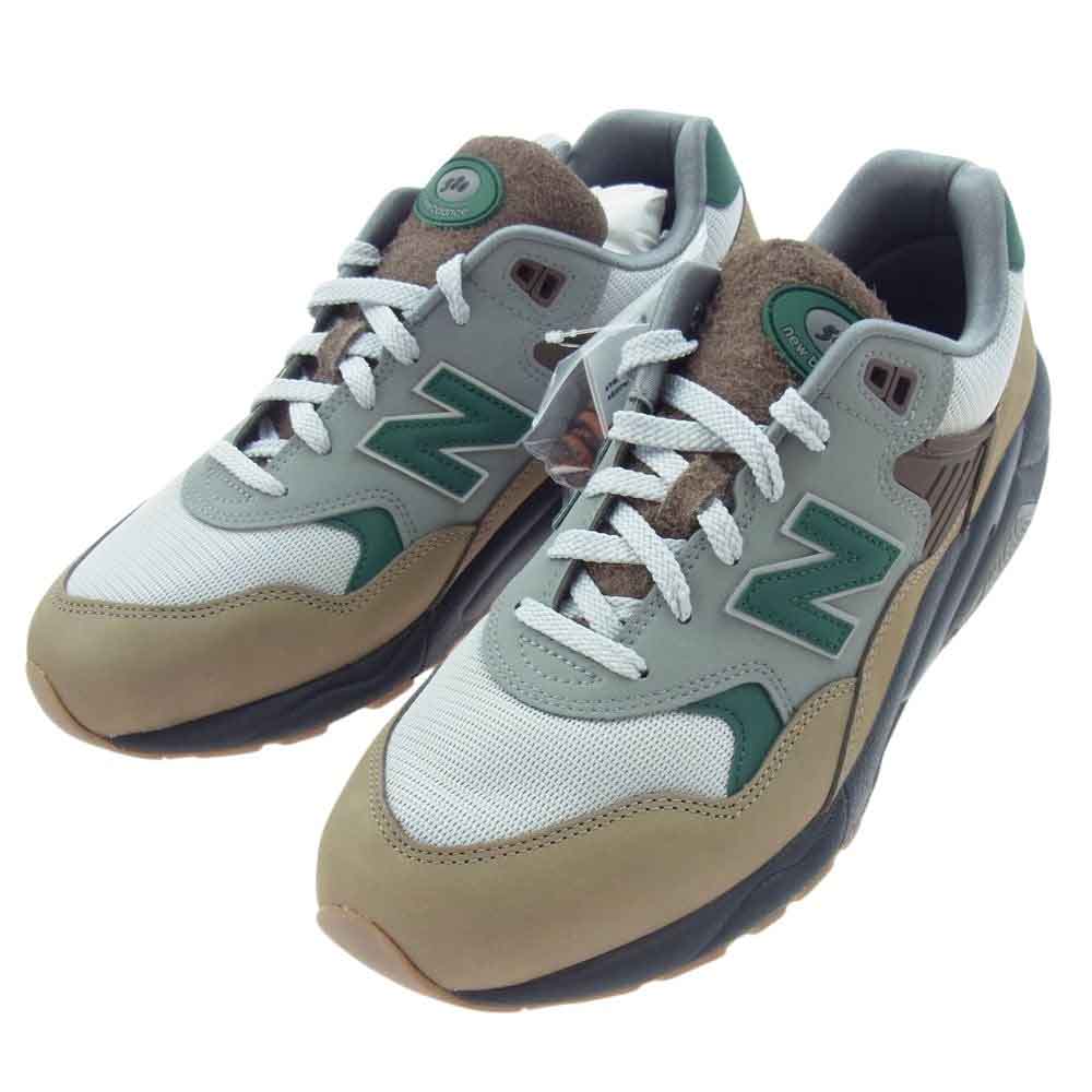 NEW BALANCE ニューバランス MT580AM2 × atmos WOOD ESCAPE アトモス ローカット スニーカー グレー系 ブラウン系 グリーン系 28cm【新古品】【未使用】【中古】