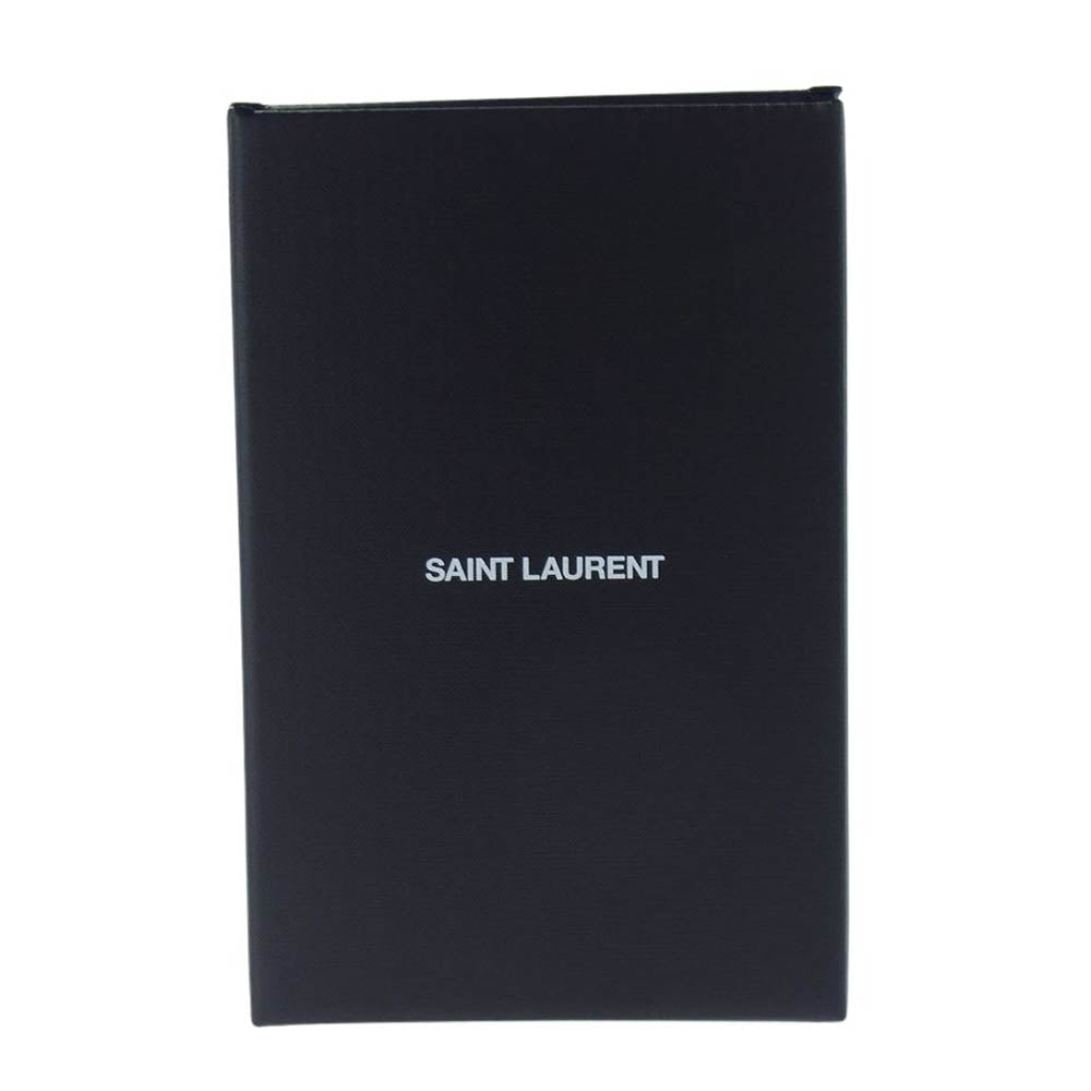 SAINT LAURENT サンローラン 692534 サンローラン パリロゴ 蓋付き コップ カップ タンブラー ブラック系 クリア系【新古品】【未使用】【中古】