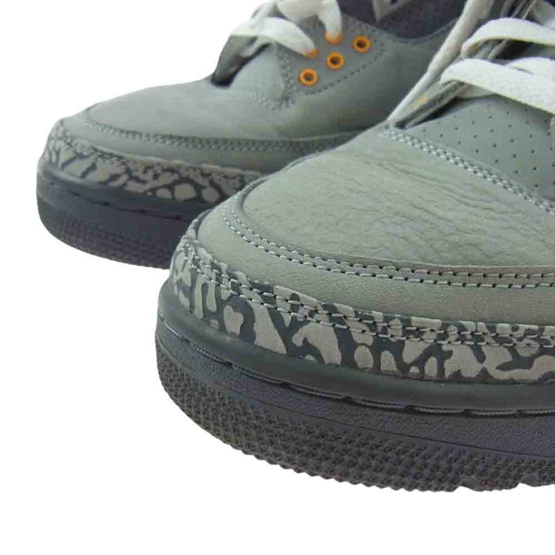 NIKE ナイキ CT8532-012 Air Jordan 3 Cool Grey エアジョーダン クールグレー ハイカット スニーカー グレー系 28cm【中古】