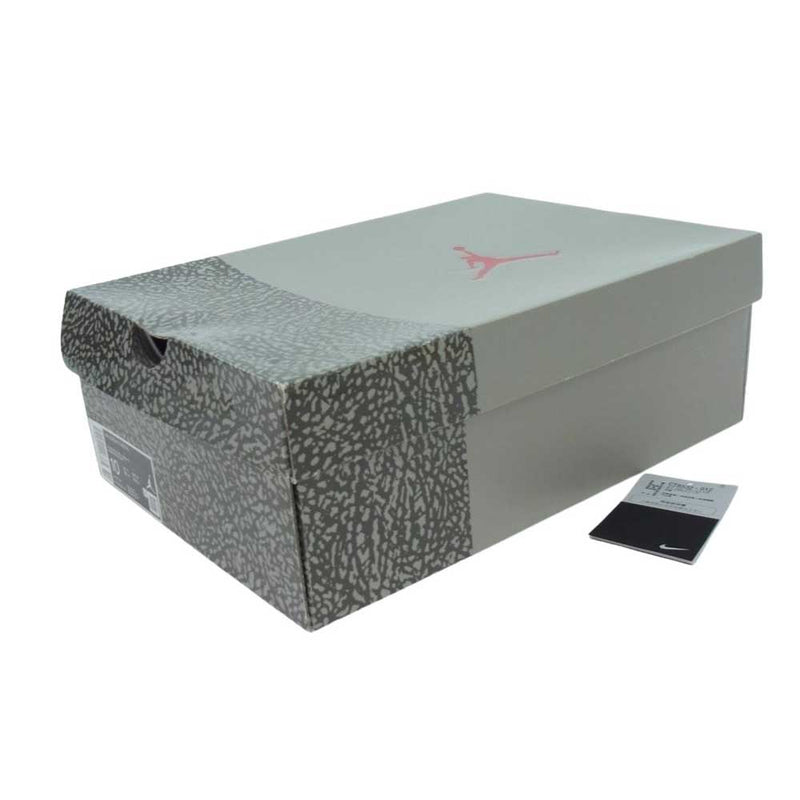 NIKE ナイキ CT8532-012 Air Jordan 3 Cool Grey エアジョーダン クールグレー ハイカット スニーカー グレー系 28cm【中古】