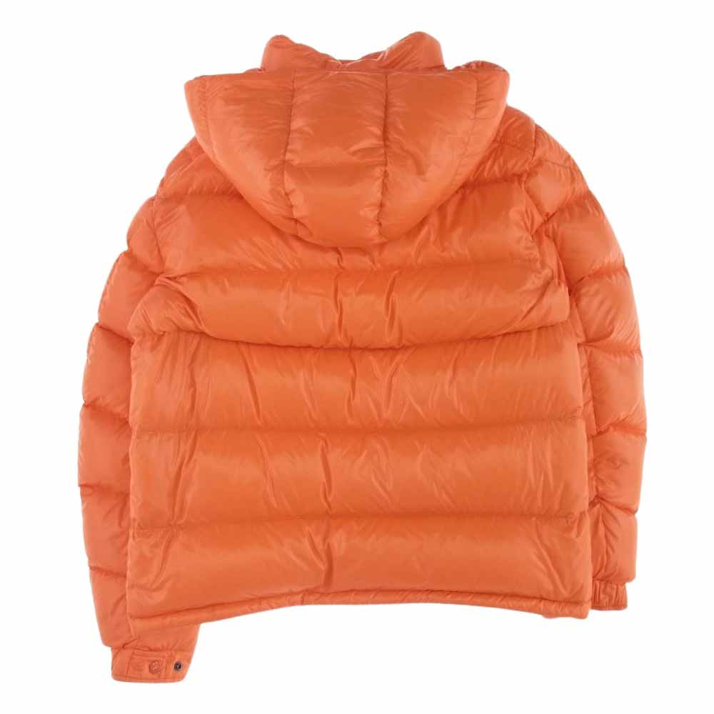 MONCLER モンクレール G20911A53600 国内正規品 MAYA マヤ ロゴワッペン ダウン ジャケット オレンジ系 3【中古】