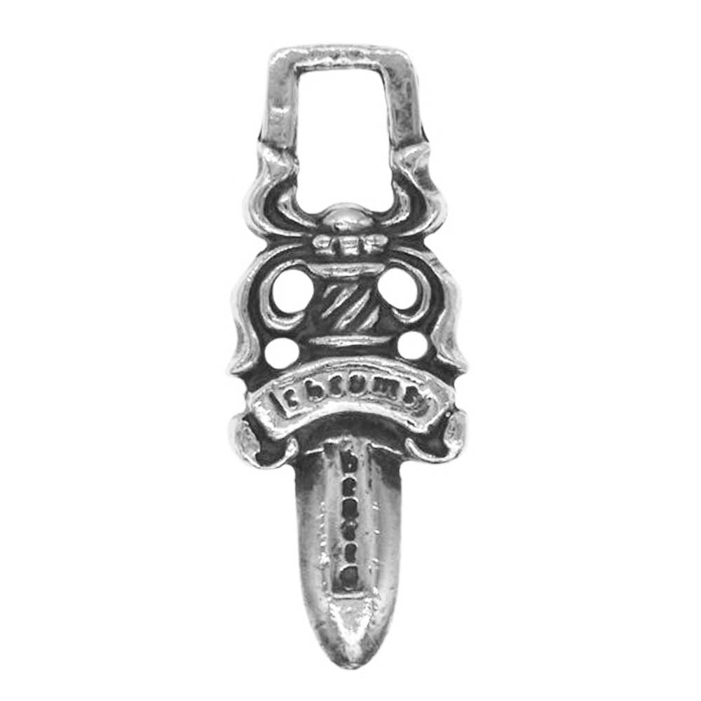 CHROME HEARTS クロムハーツ（原本無） #5DAGGER ZIP1 ダガー チャーム ペンダントトップ【中古】