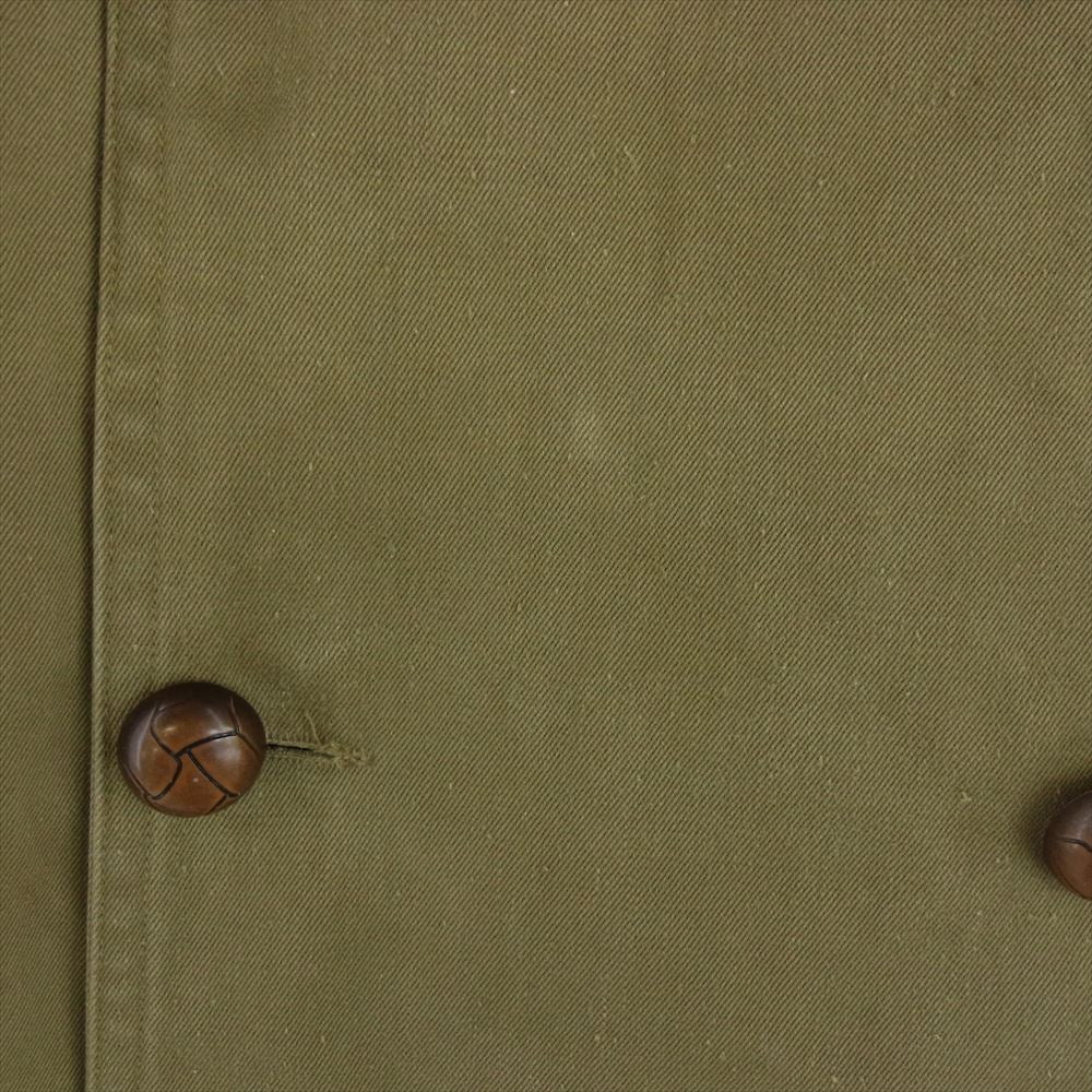 ヴィンテージ 実物 スペイン軍 トレンチコート カーキ系【中古】