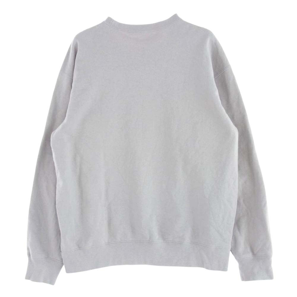 Supreme シュプリーム 21SS Gonz Logo Crewneck ゴンズ ロゴ クルーネック スウェット トレーナー グレー系 M【中古】