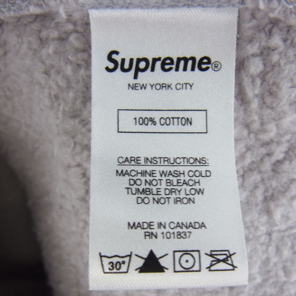 Supreme シュプリーム 21SS Gonz Logo Crewneck ゴンズ ロゴ クルーネック スウェット トレーナー グレー系 M【中古】