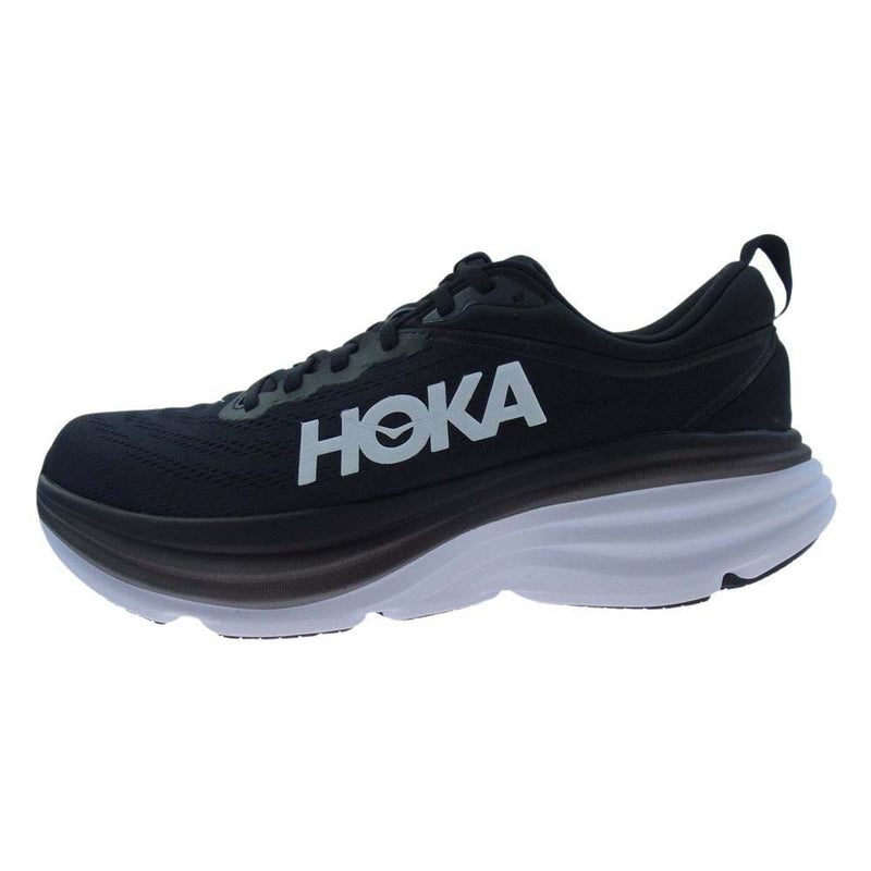 HOKA ONE ONE ホカ オネオネ 1123202 BONDI 8 ボンダイ 8 ランニング シューズ スニーカー ブラック系 27.5cm【極上美品】【中古】