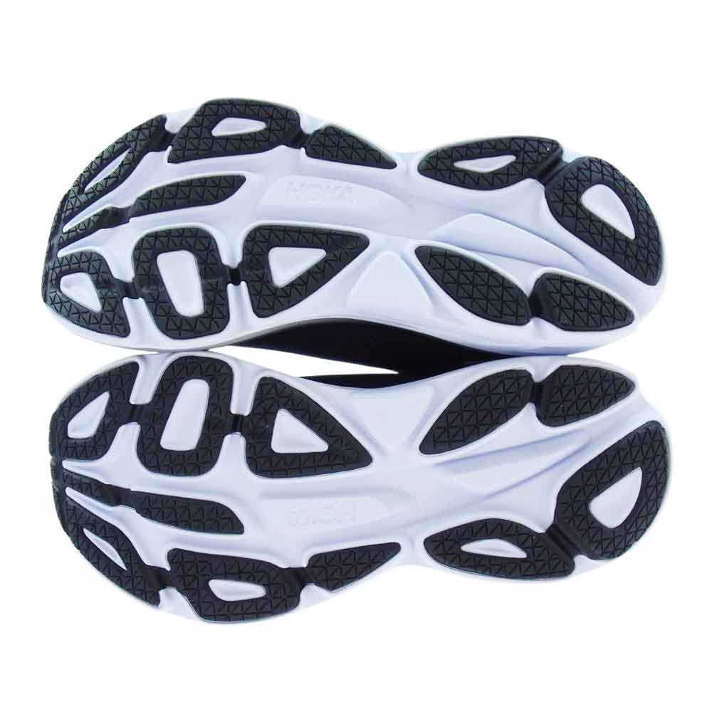 HOKA ONE ONE ホカ オネオネ 1123202 BONDI 8 ボンダイ 8 ランニング シューズ スニーカー ブラック系 27.5cm【極上美品】【中古】