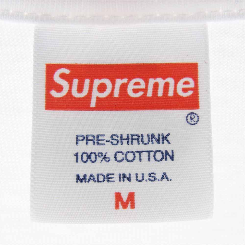 Supreme シュプリーム 22SS × Futura Tee フューチュラ グラフィック プリント 半袖 クルーネック Tシャツ ホワイト系 M【中古】