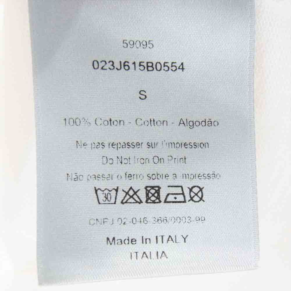 Dior ディオール 20SS 023J615B0554　 DANIEL ARSHAM ダニエル アーシャム ロゴ プリント Tシャツ 半袖 ホワイト系 S【中古】