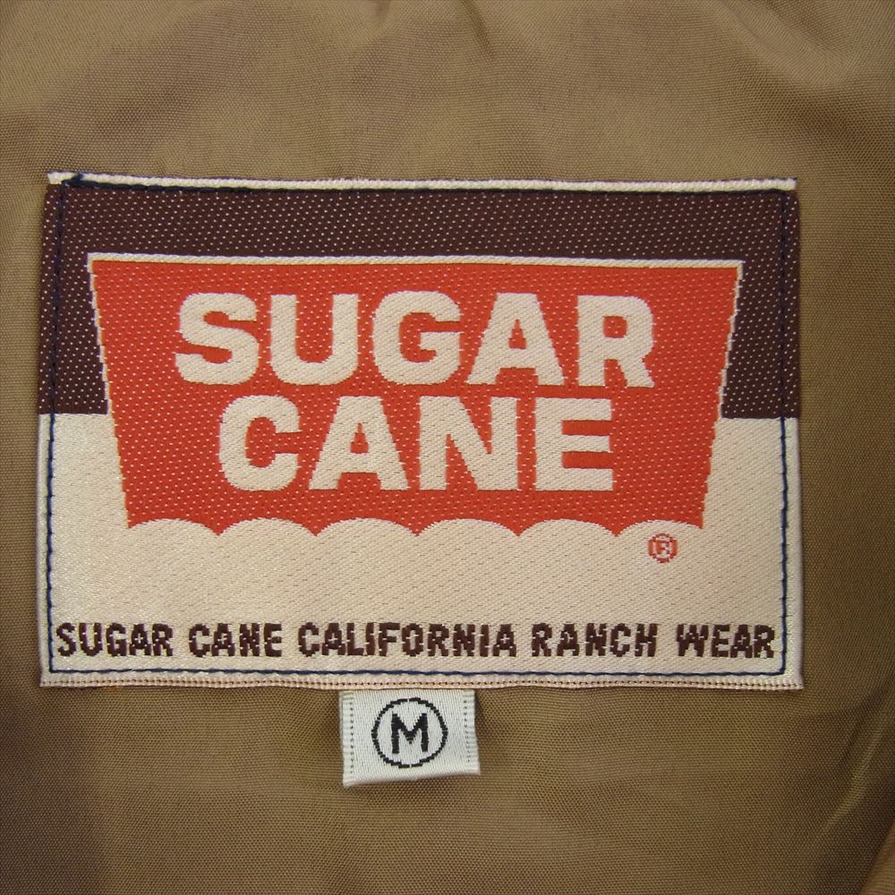 SUGAR CANE シュガーケーン SC12343 60 40 クロス 中綿 パディング ベスト ネイビー系 レッド系 M【中古】