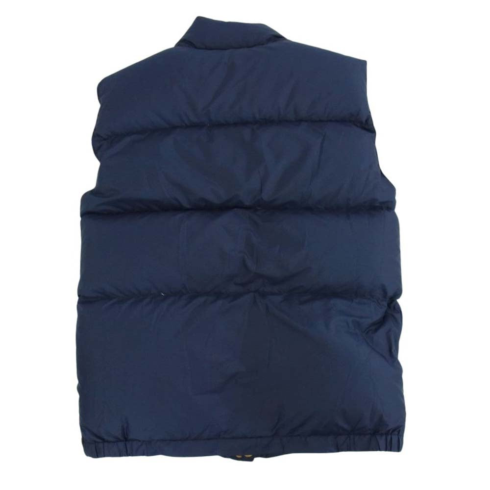 Crescent Down Works クレセントダウンワークス USA製 ダウン ベスト ネイビー系 M【中古】