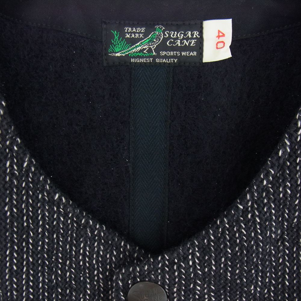 SUGAR CANE シュガーケーン SC13418 BEACH CLOTH VEST ビーチ クロス ベスト 40【中古】