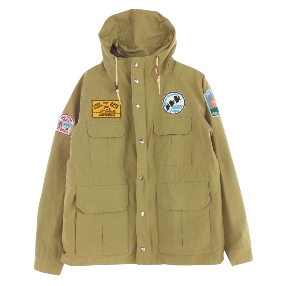 SUGAR CANE シュガーケーン SC13476 N/C MOUNTAIN PARKA W/PATCH マウンテン パーカー ベージュ系 M【中古】