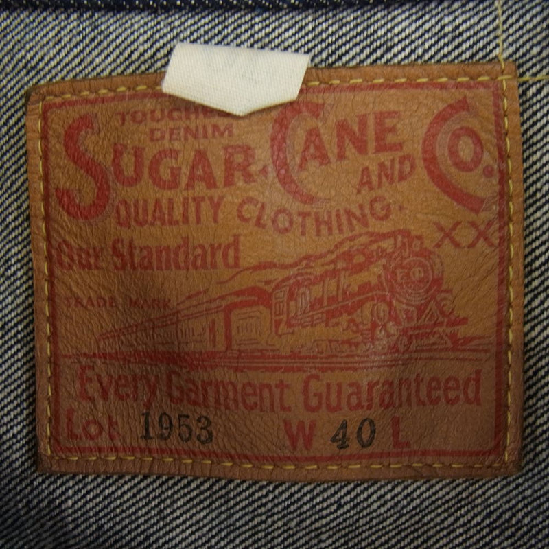 SUGAR CANE シュガーケーン SC11953 14.25oz. DENIM JACKET 1953 MODEL デニム ジャケット 40【中古】