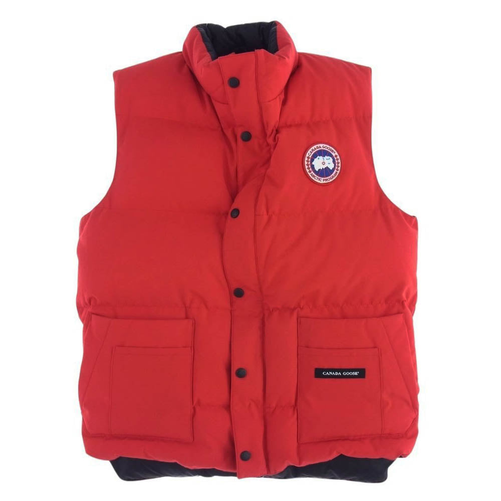 CANADA GOOSE カナダグース 4150M FREESTYLE VEST フリースタイル ベスト ダウンベスト レッド系 S【中古】