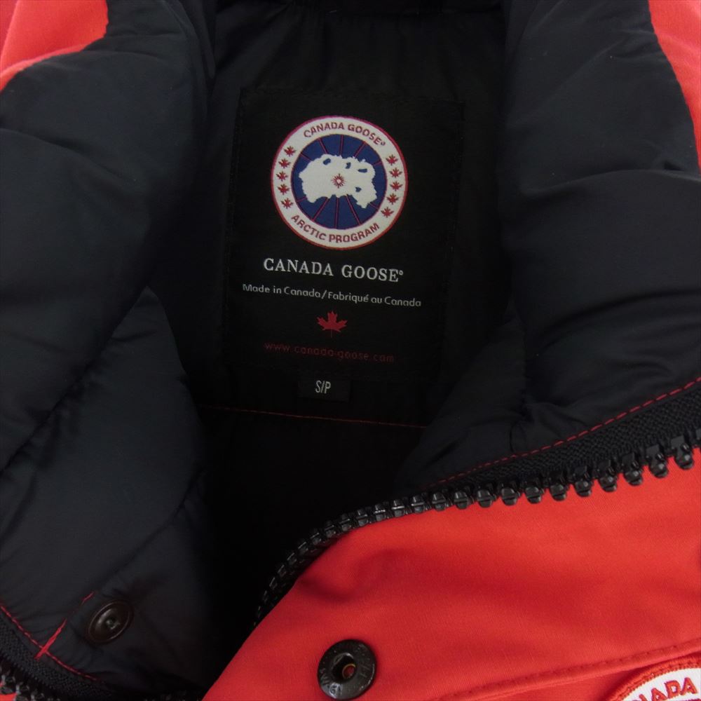 CANADA GOOSE カナダグース 4150M FREESTYLE VEST フリースタイル ベスト ダウンベスト レッド系 S【中古】