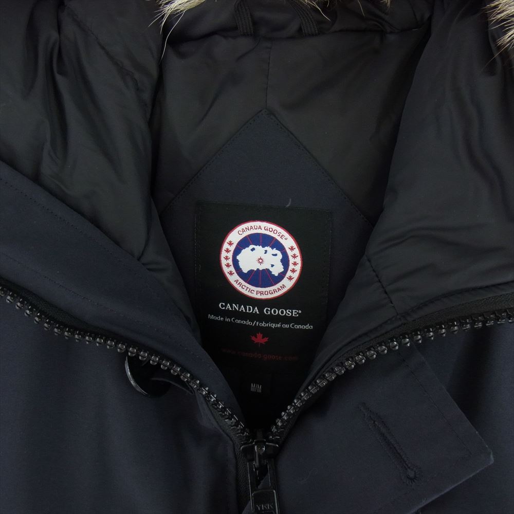 CANADA GOOSE カナダグース 3438JM 国内正規品 グリフィンインターナショナル JASPER PARKA ジャスパー パーカー ダウン ジャケット  ブラック系 M【中古】