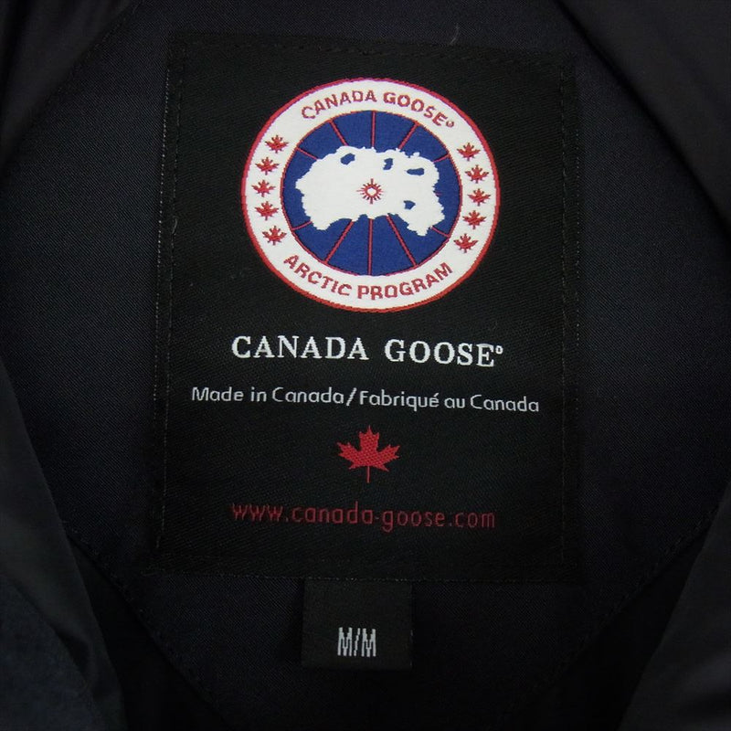 CANADA GOOSE カナダグース 3438JM 国内正規品 グリフィンインターナショナル JASPER PARKA ジャスパー パーカー ダウン ジャケット  ブラック系 M【中古】