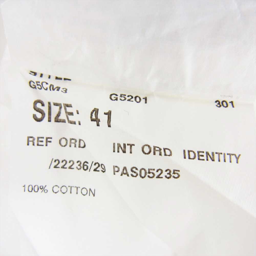 ガブリエレパジーニ 長袖 コットン シャツ ホワイト系 41【中古】