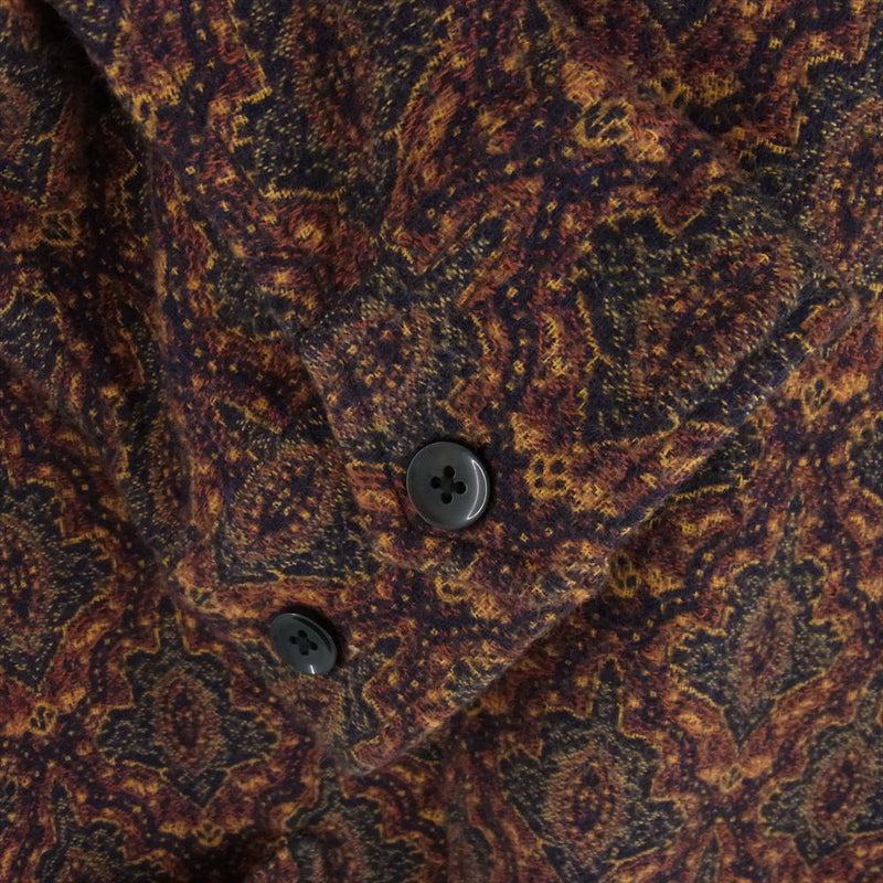 サウスツーウエストエイト 22AW LQ758 Pen Jacket Arabesque Jacquard アラベスク ジャガード 総柄 ジャケット M【中古】