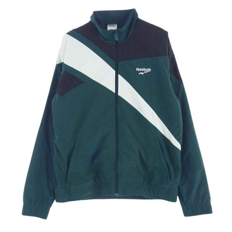 Reebok リーボック DM2665 LF VECTOR TRACKTOP PLAGMATICK TEAL ロスト ファウンド ベクター トラックトップ ジャケット グリーン系 L【中古】