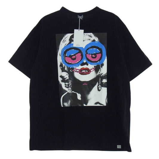 kolor カラー 24AW 24WBM-T03232 BEACON ビーコン グラフィック プリント 半袖 Tシャツ ブラック系 3【中古】