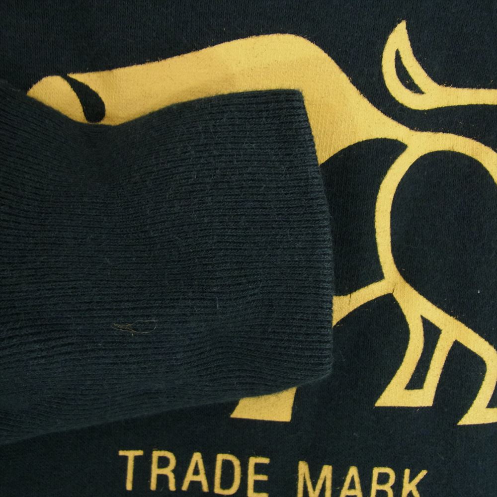 Pherrow's フェローズ TRADE MARK プリント パーカー ダークグリーン系 40【中古】
