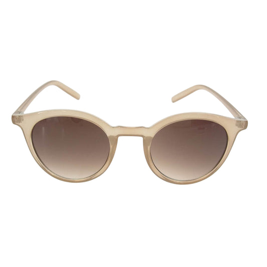 アトリエブルージュ ボストン サングラス 眼鏡 メガネ フレーム：ベージュ系【中古】