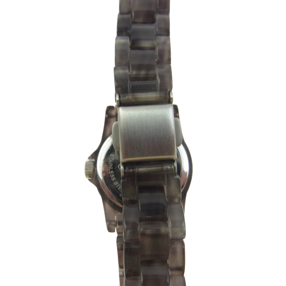 ヒロブ Sur Mesure Mini Aneth ミニ アネット シュール メジュール レディース 腕時計 クリア系 グレー系【中古】