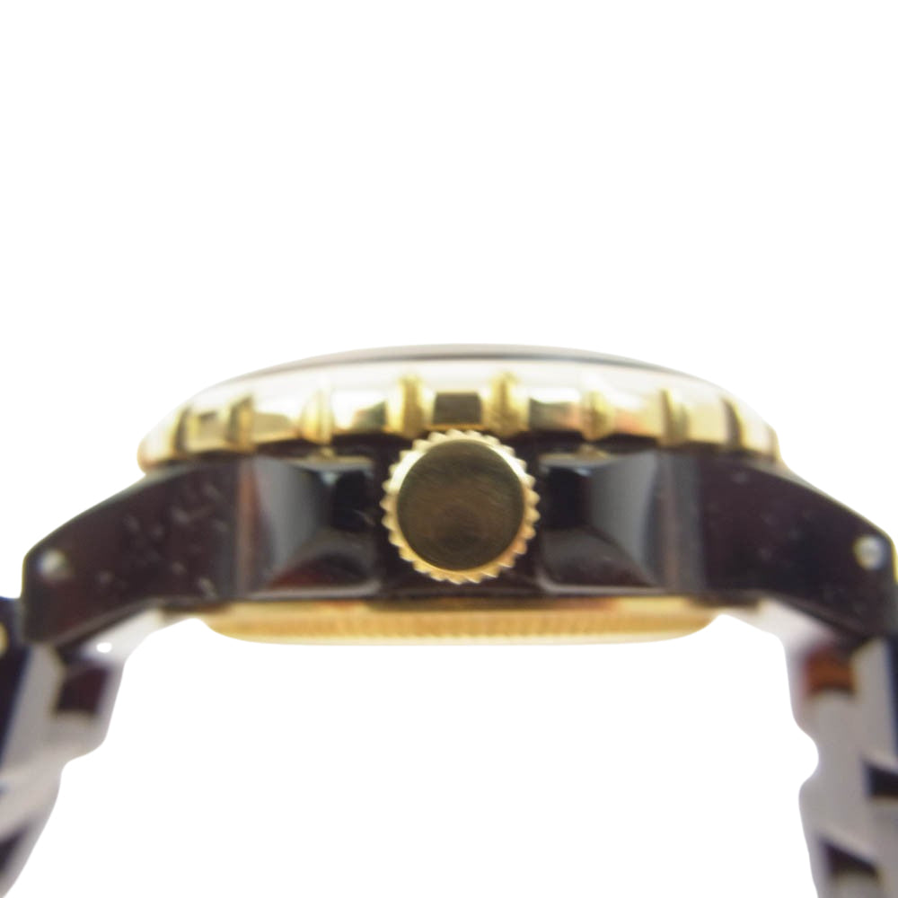 ヒロブ Sur Mesure シュール メジュール レディース 腕時計 ブラウン系 ゴールド系【中古】