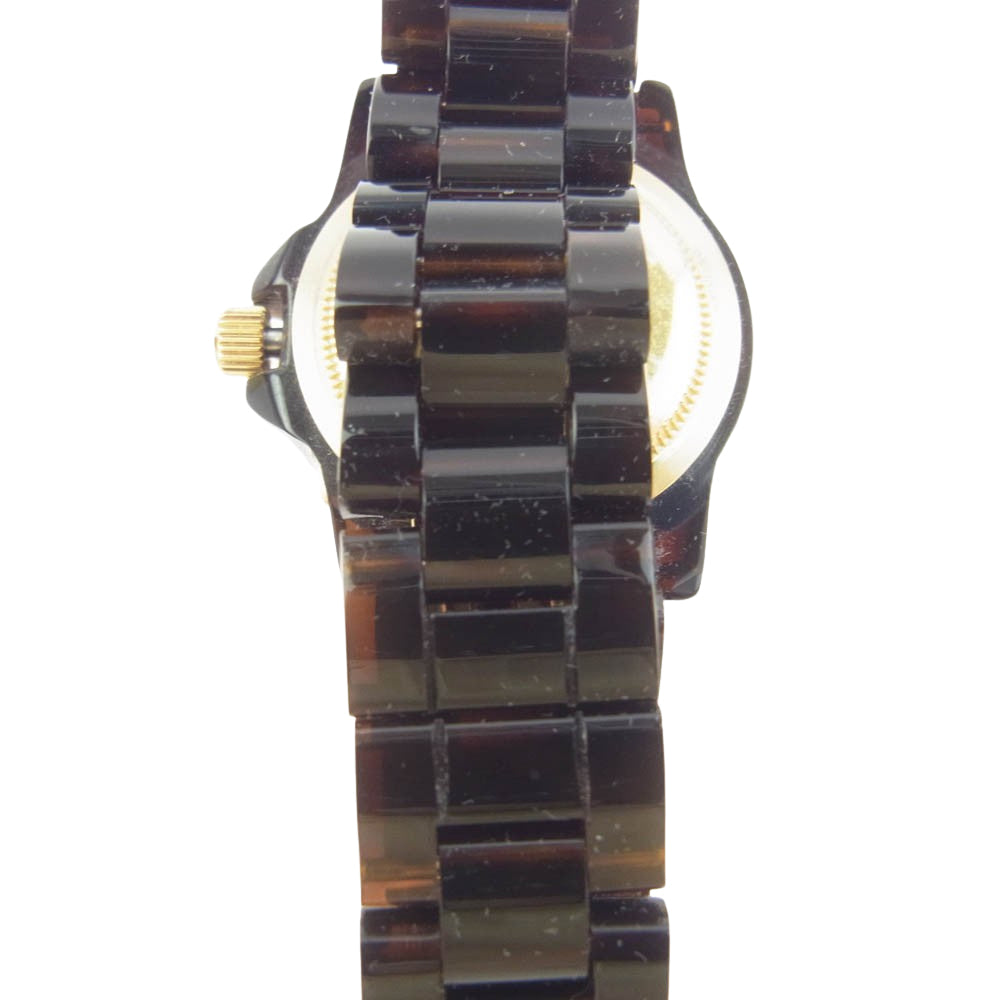 ヒロブ Sur Mesure シュール メジュール レディース 腕時計 ブラウン系 ゴールド系【中古】