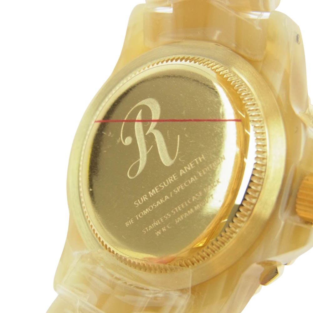 ヒロブ Sur Mesure シュール メジュール レディース 腕時計 ベージュ系 ゴールド系【中古】