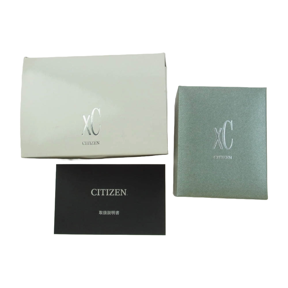 CITIZEN シチズン H058-TO21247 クロスシー レディース 腕時計 ブラウン系 ゴールド系【中古】