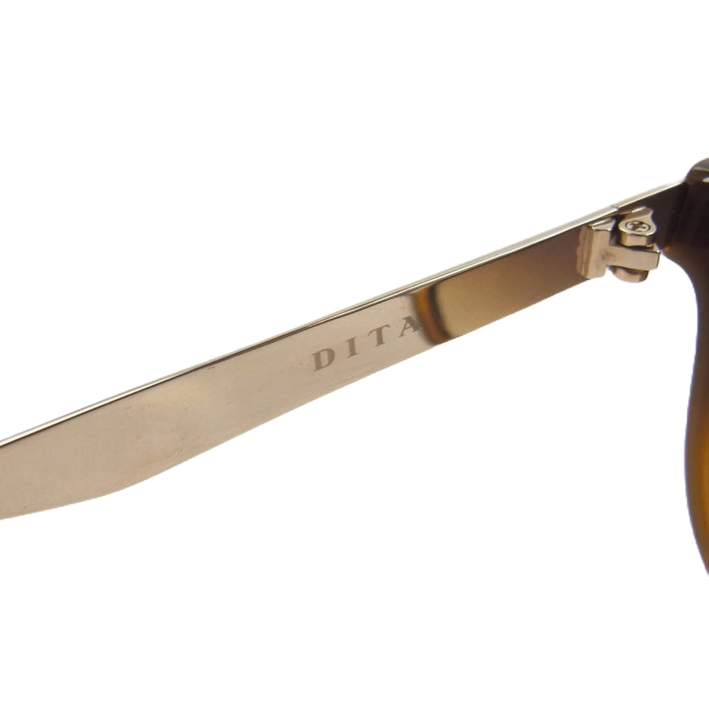 DITA ディータ 22019-B-TRT-GLD-51 BURMILLA サングラス 眼鏡 メガネ フレーム：ブラウン系、ゴールド系【中古】