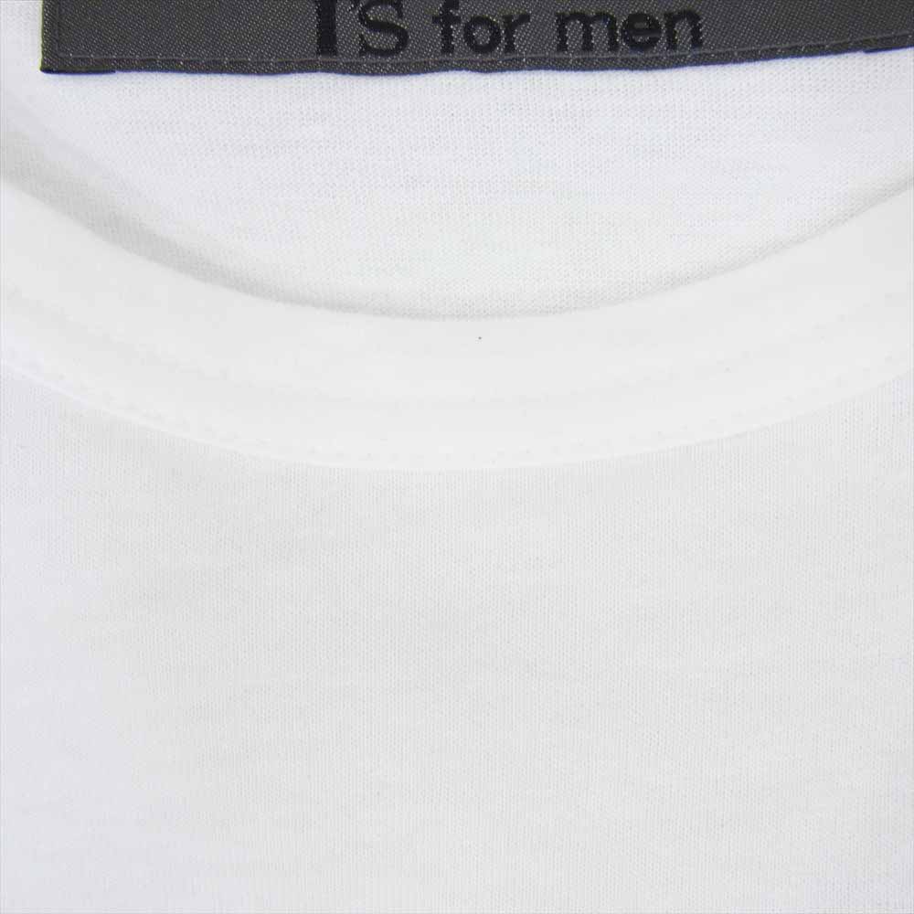 Y's Yohji Yamamoto ワイズ ヨウジヤマモト 23AW MJ-T81-083 Y's for men クルーネック 長袖 カットソー ホワイト系 3【中古】