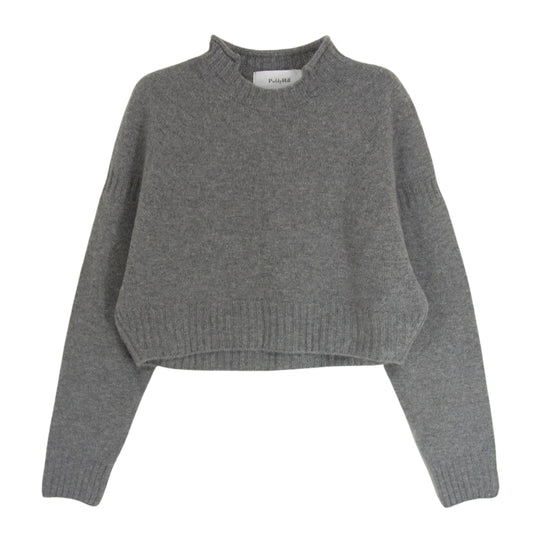 パディヒル 22AW 22AW-PH1024 Cashmere Short Knit カシミヤ カシミア ショート モックネック ニット セーター グレー系 36【中古】