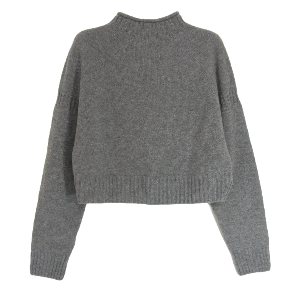パディヒル 22AW 22AW-PH1024 Cashmere Short Knit カシミヤ カシミア ショート モックネック ニット セーター グレー系 36【中古】