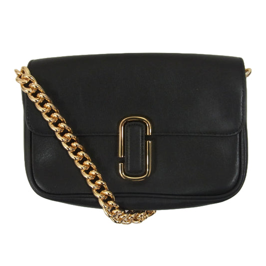 MARC JACOBS マークジェイコブス H956L01PF22 J マーク チェーン ショルダーバッグ ブラック系【中古】