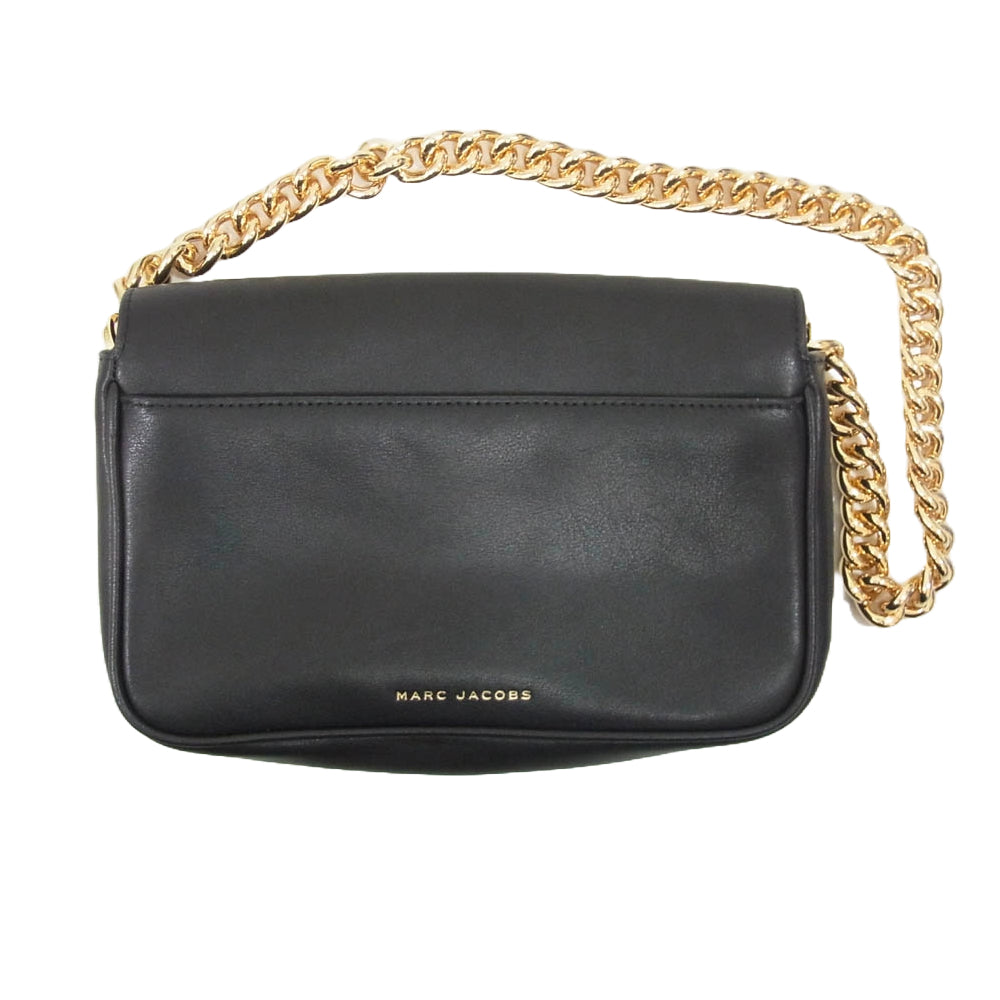 MARC JACOBS マークジェイコブス H956L01PF22 J マーク チェーン ショルダーバッグ ブラック系【中古】