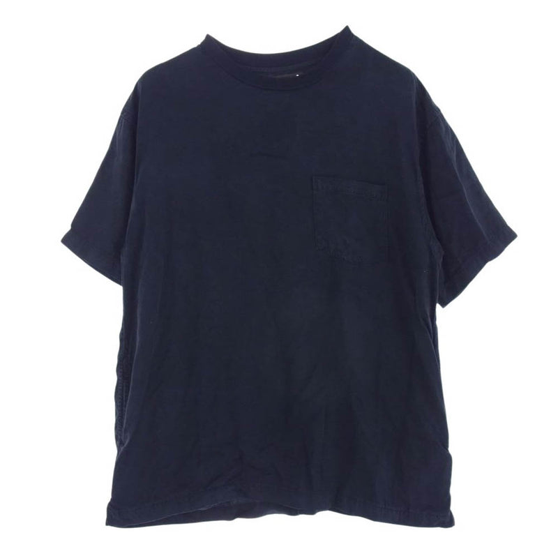 MINEDENIM マインデニム 22SS 2202-4001-39-012 Cupra T-Shirt 半袖 ポケット カットソー Tシャツ ブラック系 1【中古】