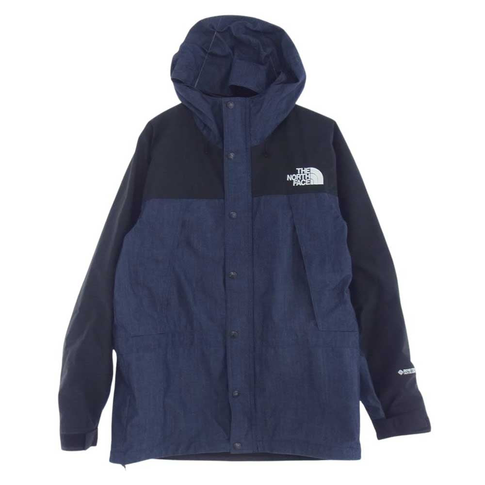 THE NORTH FACE ノースフェイス NP12032 GORETEX  Mountain Light Jacket マウンテン ライト ジャケット ブルー系 L【中古】